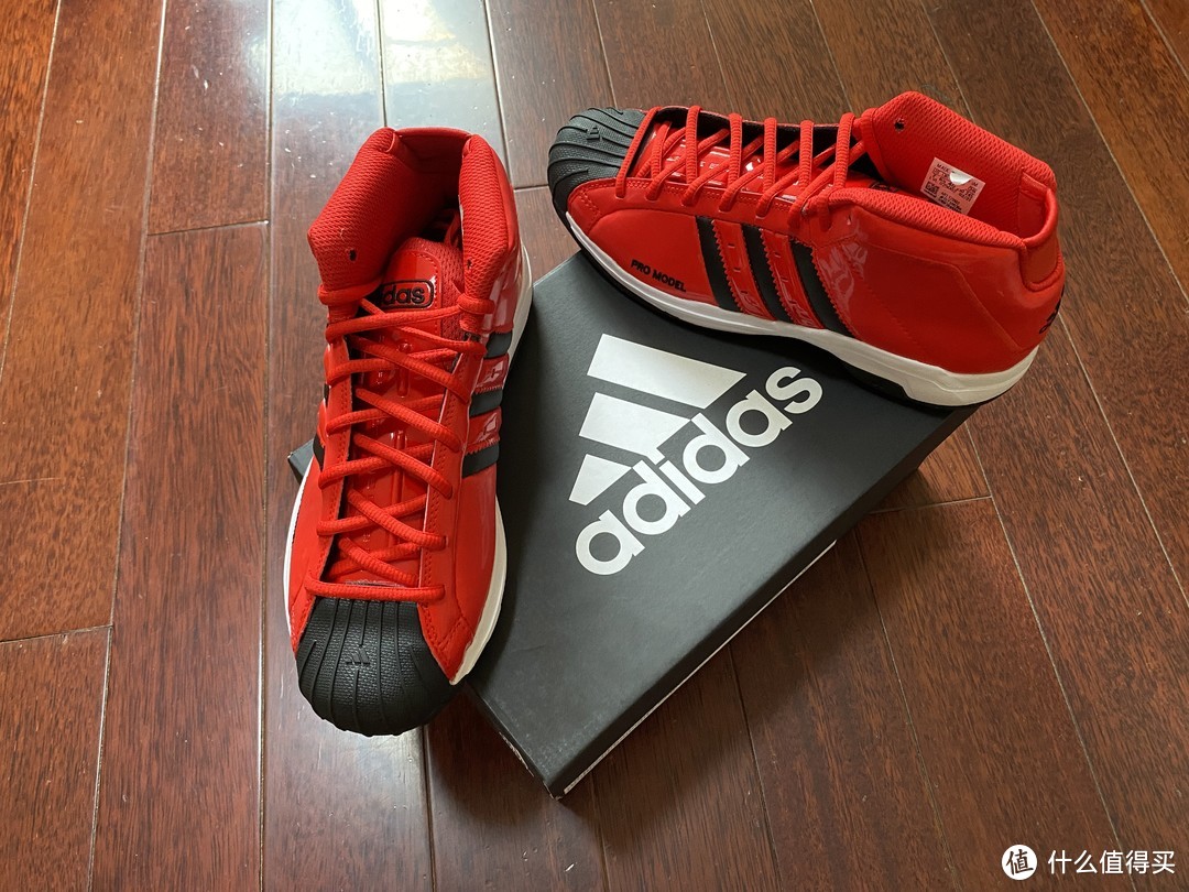 红红火火恍恍惚惚，adidas pro model 2G篮球鞋