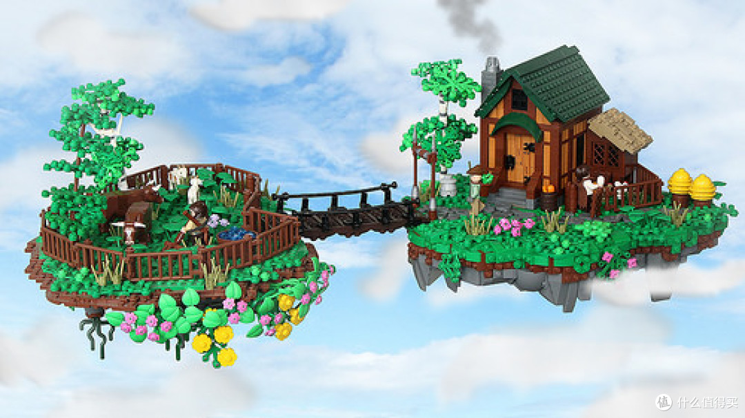 风格大不同四个十分漂亮的浮岛作品