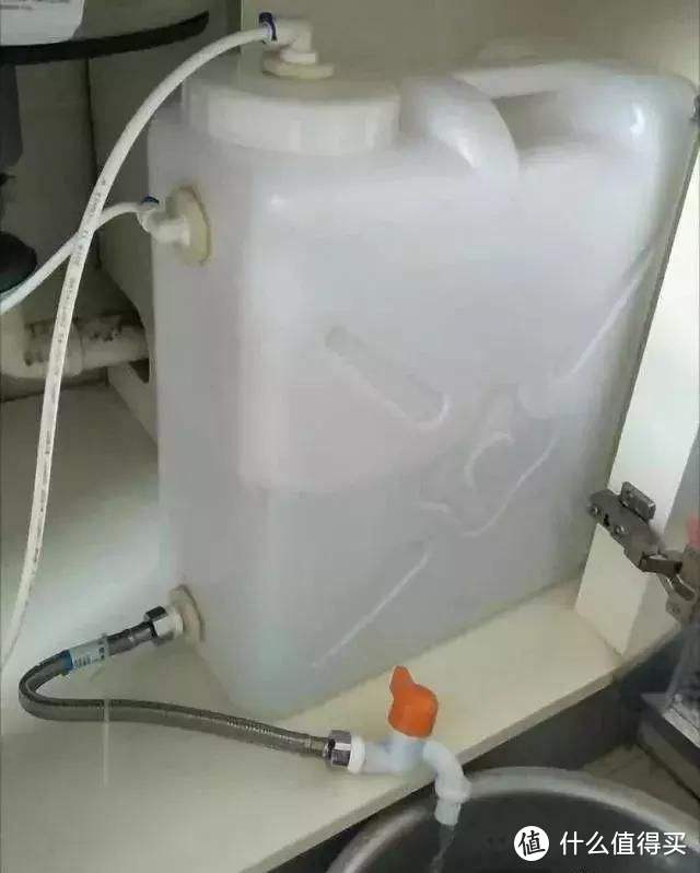 零成本实现净水器废水再利用