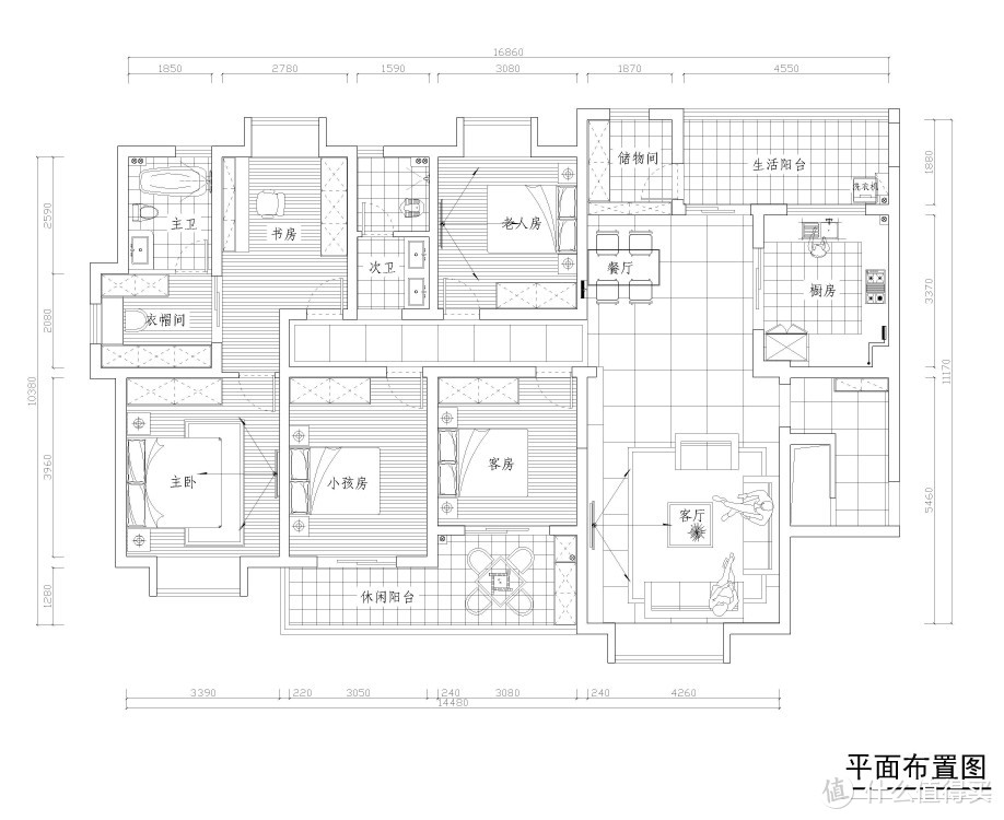 我家的户型图