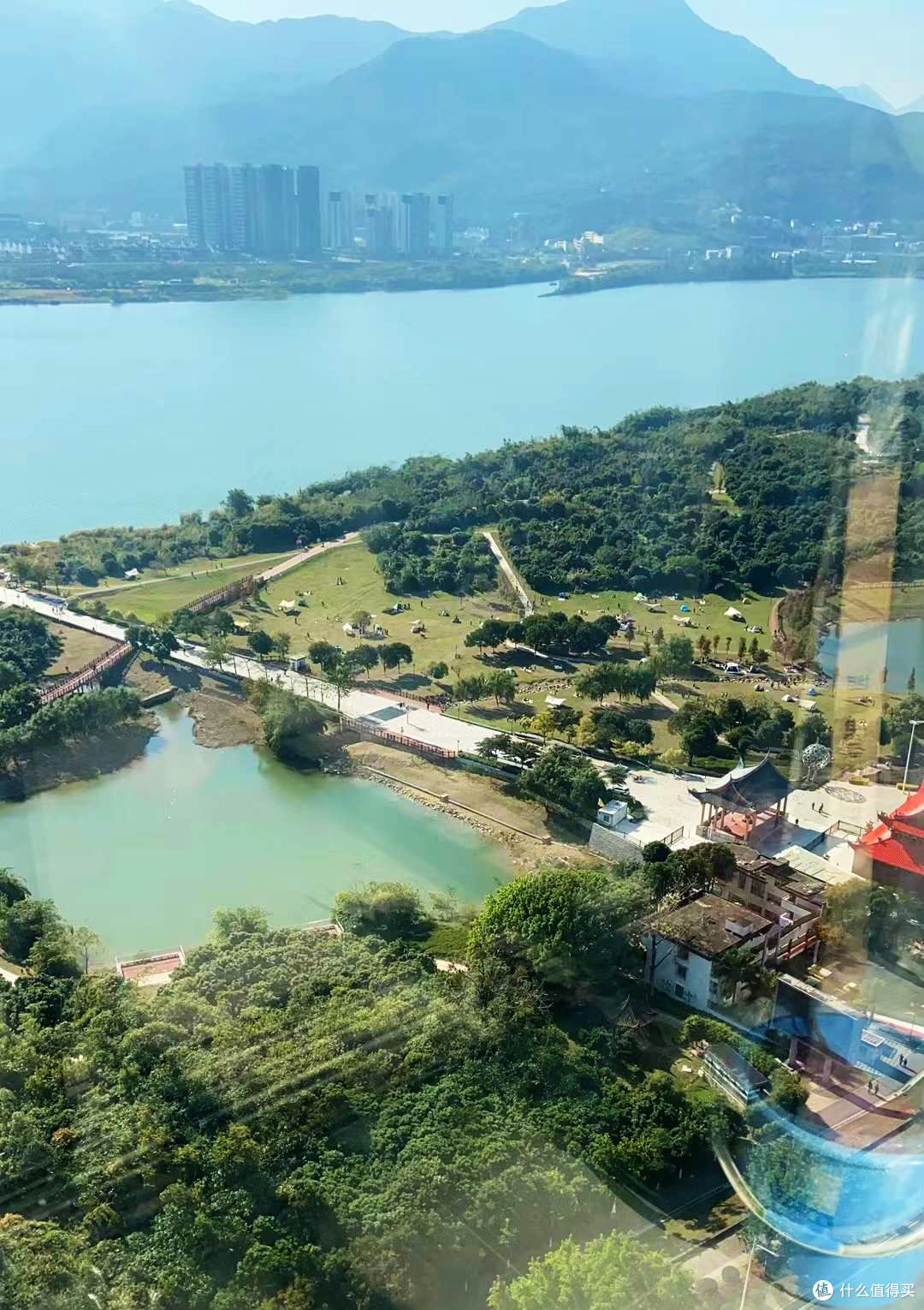 福建朋友家窗外的风景实拍