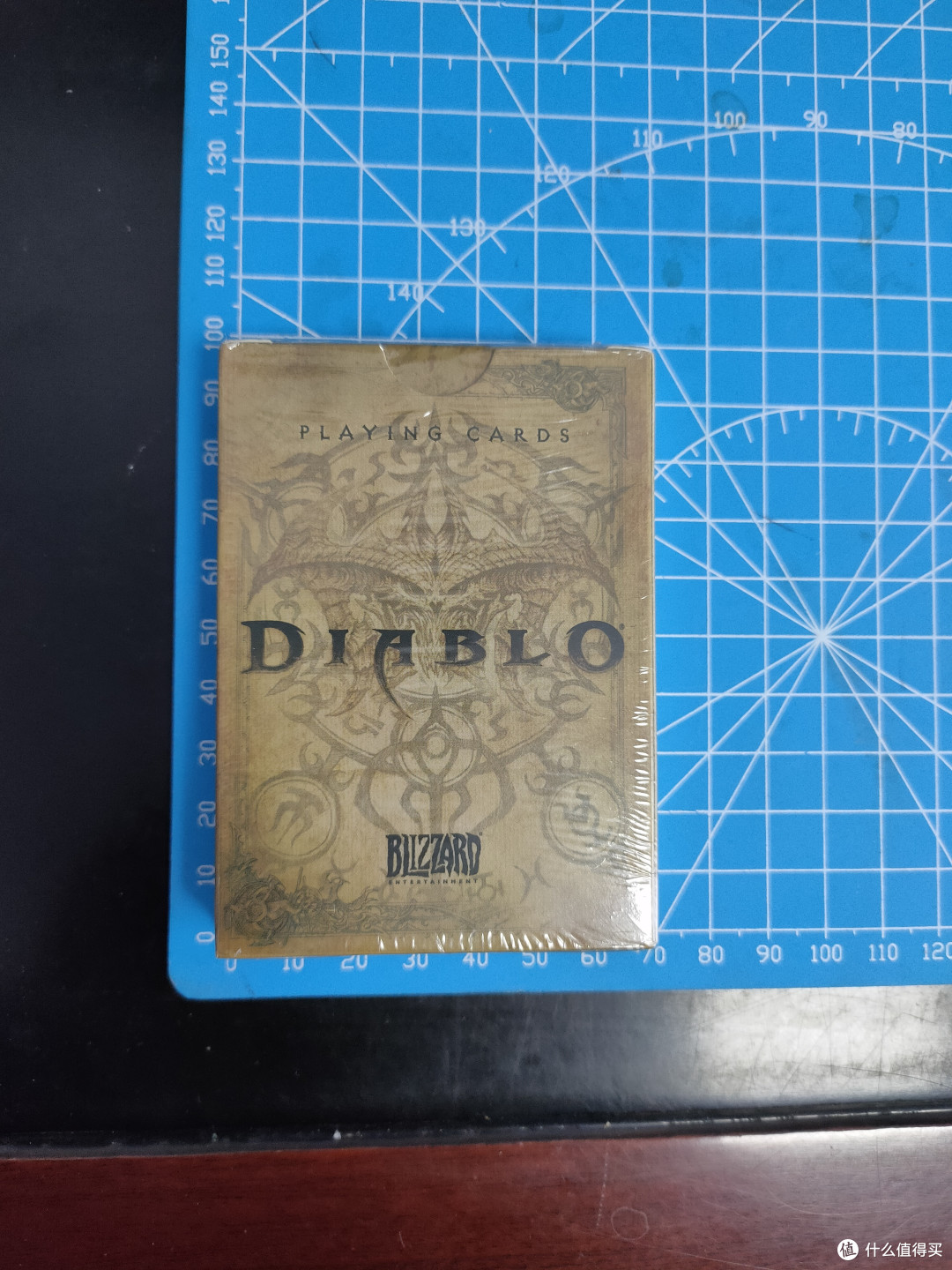 晒一下9块9的暗黑破坏神扑克顺便晒一下魔兽世界扑克