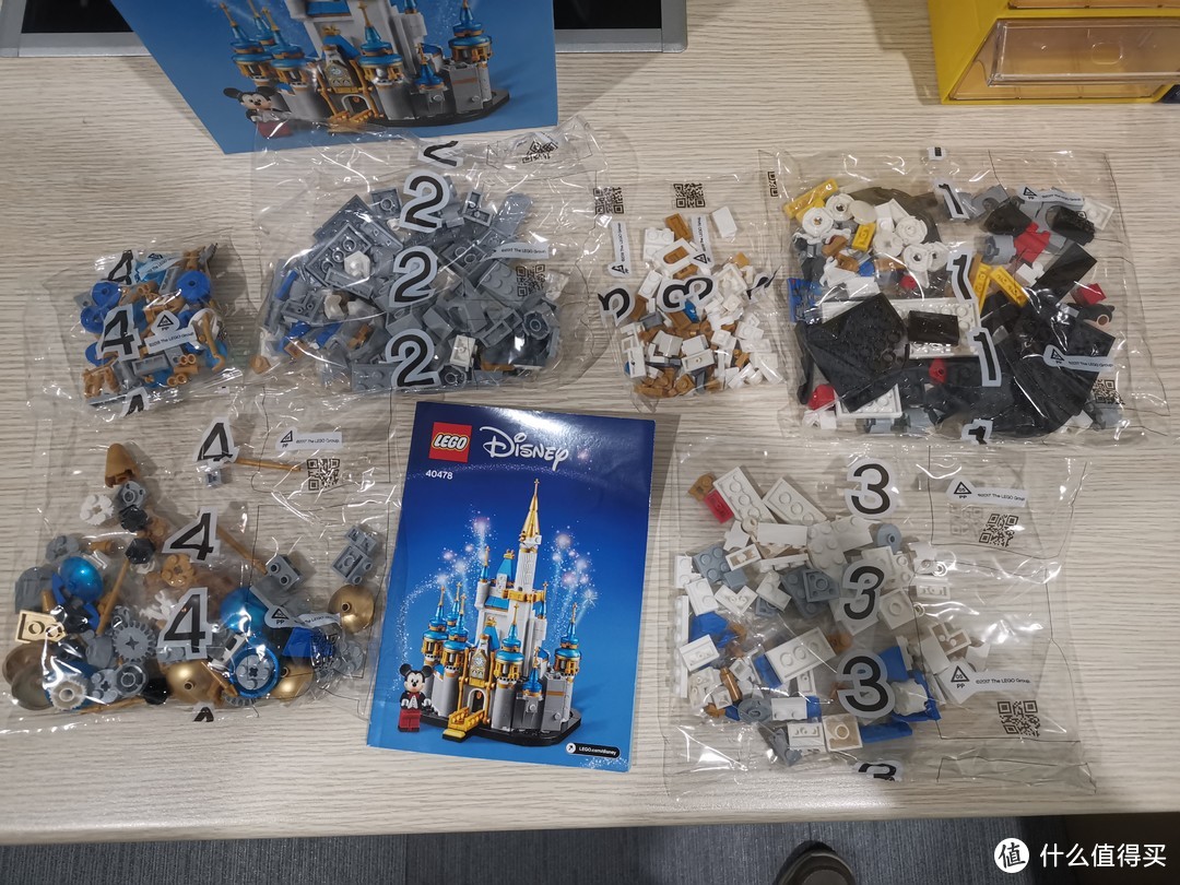 LEGO 迪士尼系列 40478 迷你迪士尼城堡 开箱简评