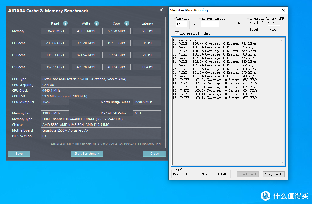 Ryzen 7 5700G+B550M才是最佳过渡配置，玩游戏生产力两不误