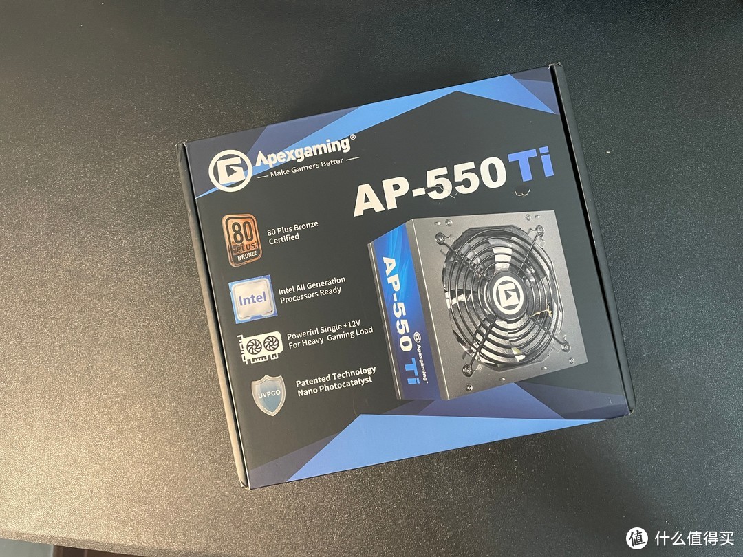 装机必备的抗菌新方案，艾湃电竞AP-550Ti，纳米光触媒电源评测