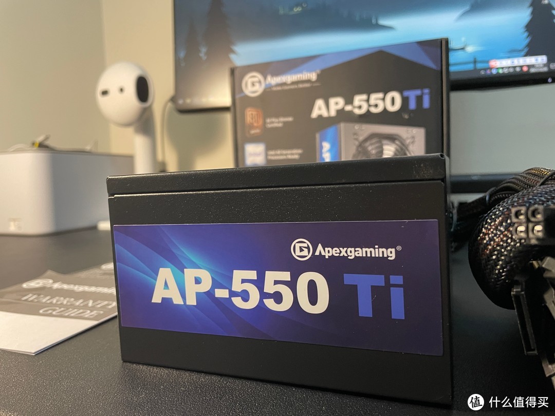 装机必备的抗菌新方案，艾湃电竞AP-550Ti，纳米光触媒电源评测