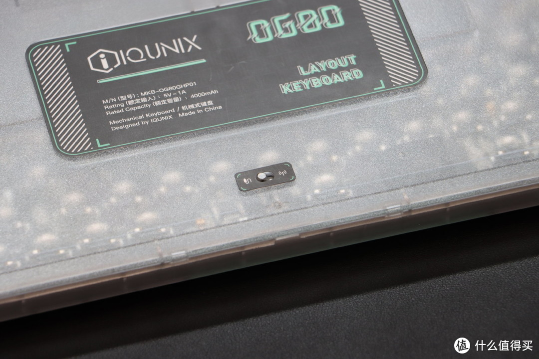 iQunix OG80虫洞 三模无线机械键盘开箱评测