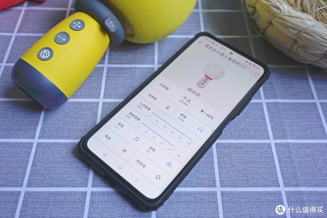 支持华为HiLnk的小雪人麦克风，随时随地都可以K歌