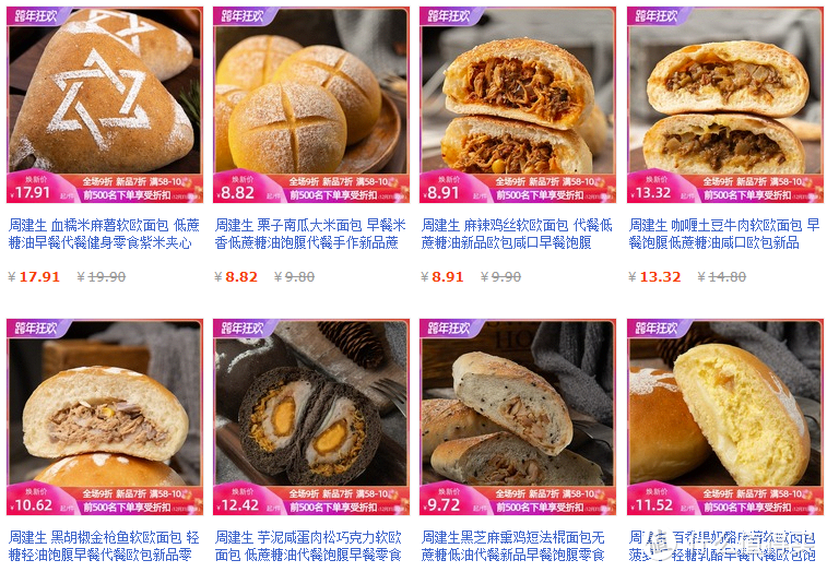 面包星人看过来，网购面包靠不靠谱？全国版五家网购面包店铺实购评测！