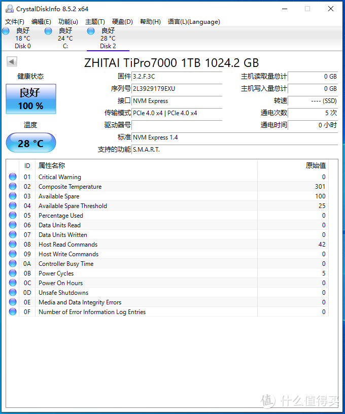 PCIe4.0&Xtacking 2.0——致态TiPro7000 1TB首发评测