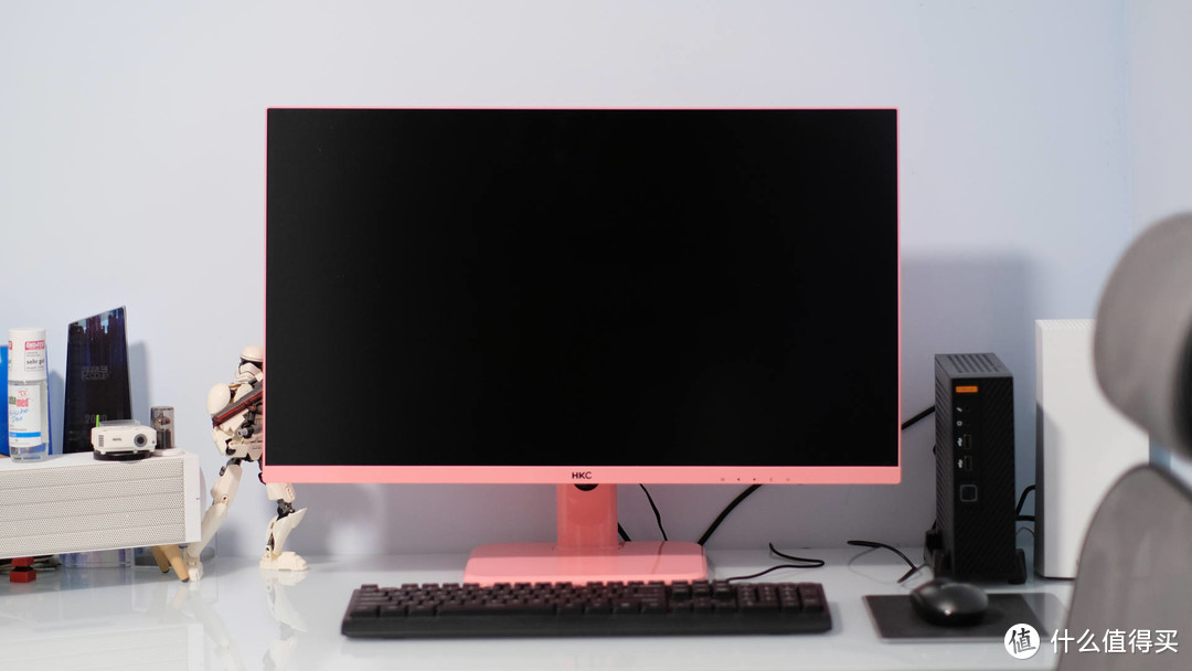低价打造个性化轻办公桌面，台电 凌珑S主机+HKC 马卡龙显示器 开箱