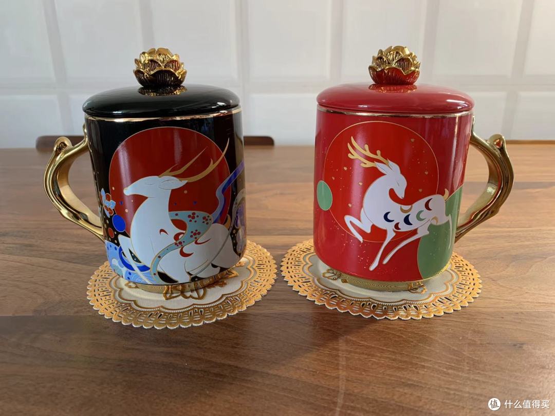 道篇四十五必须安利的国潮好物开箱敦煌博物馆联名九色鹿马克杯礼盒装
