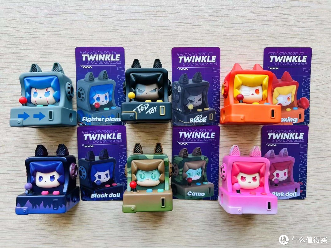 2022年大男孩的元旦新年礼物——TOPTOY TWINKLE 街机系列盲盒手办众测