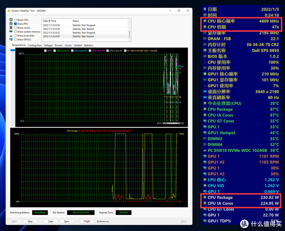 1.79 万元的 DELL XPS 8950 旗舰设计主机评测：i9-12900K + 3060Ti 到底有多强？