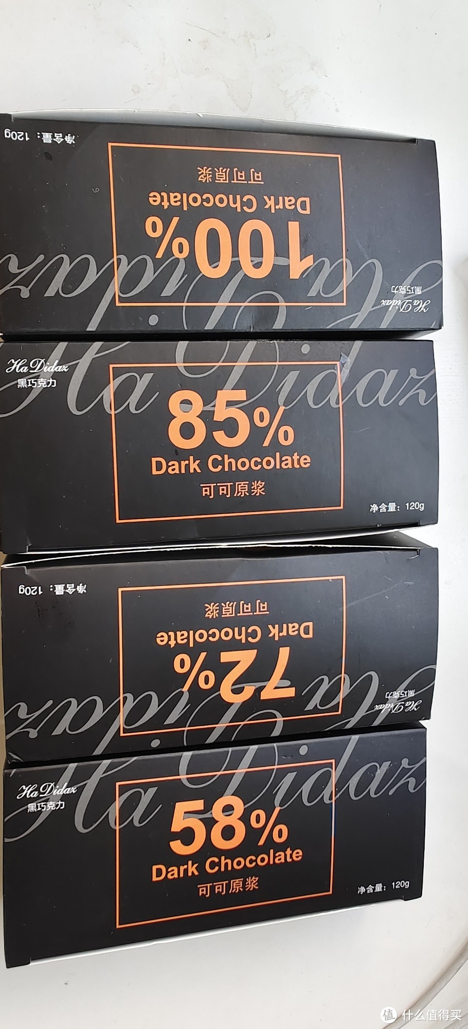 100%黑巧克力与其他比例（857258）有什么区别？纯黑纯可可脂休闲
