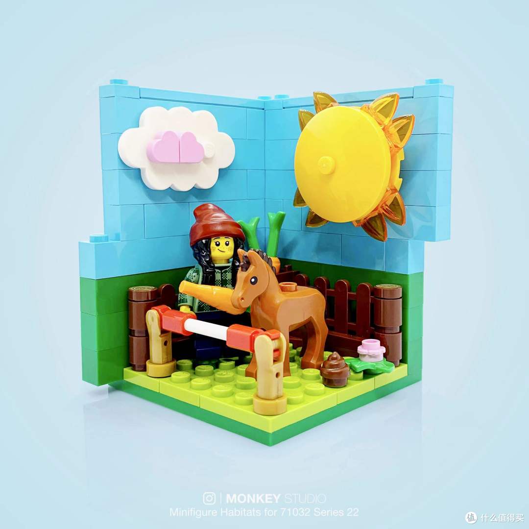 乐高 moc 71032 抽抽乐小场景