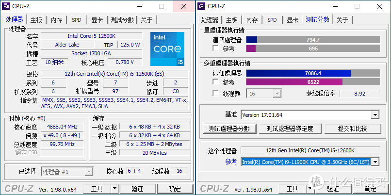 i5-12600K + B660