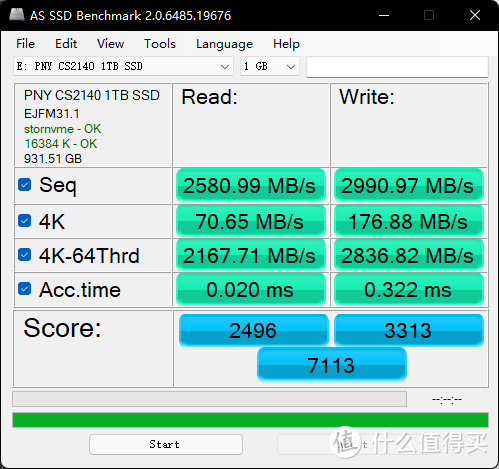 PCIE4.0固态硬盘升级首选：PNY CS2140 PCIE4.0 NVMe M.2 SSD 1T固态硬盘 评测