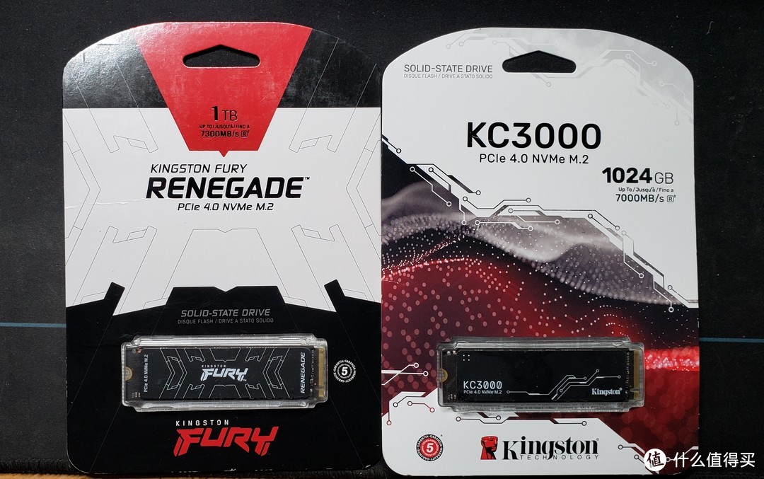 Kingston KC3000 & Fury Renegade 横向对比评测