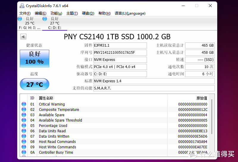 入门级PCIe4.0固态硬盘，M.2硬盘中的性价比——PNY CS2140测评