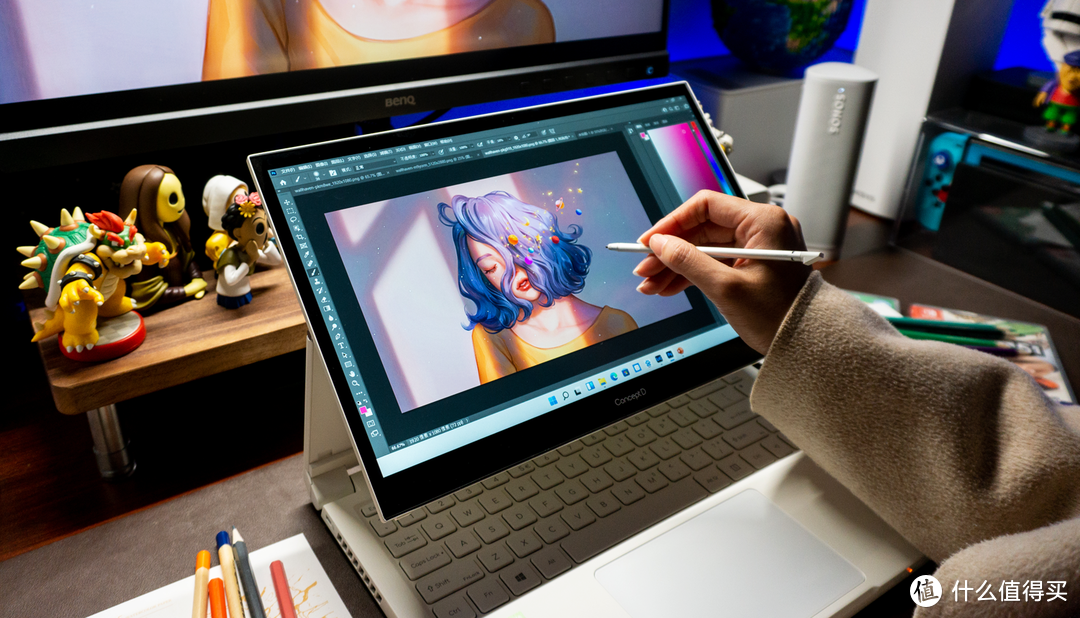 我称其为设计师专用本中的颜值天花板：宏碁ConceptD 3 Ezel翻转笔记本