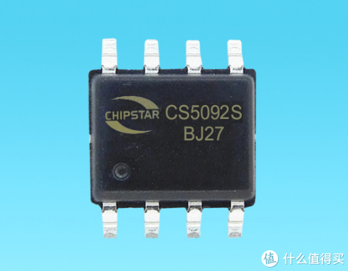 CS5092S高耐压，5V输入，0.85A充电电流，双节锂电升压充电管理电路_