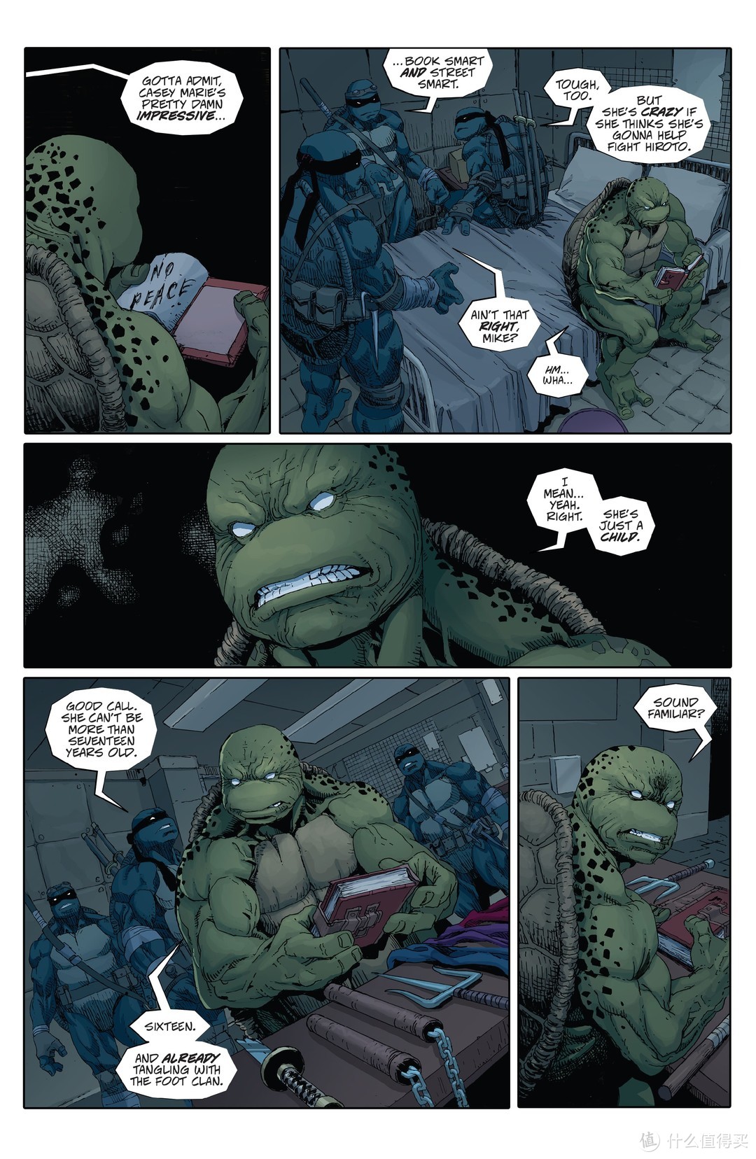 漫画介绍 当世界上仅剩最后一位忍者神龟…
