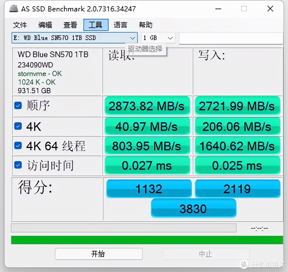 3颗芯片挑起大梁，缔造西数最快蓝盘！WD Blue SN570固态上手体验