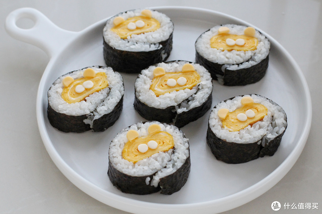 虎年寿司也要吃出花样来，用米饭和鸡蛋就能做，软萌可爱特别简单