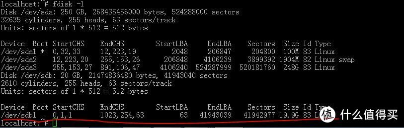 alpine linux系统之硬盘分区、格式化、挂载等磁盘管理