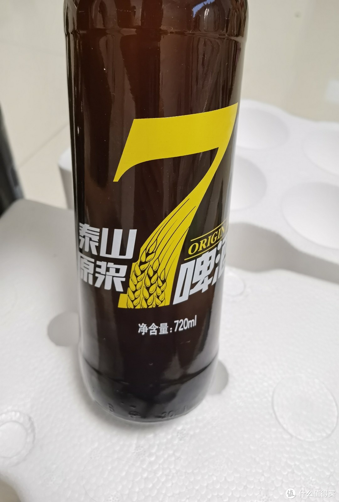 泰山7天原浆啤酒新鲜又好喝！