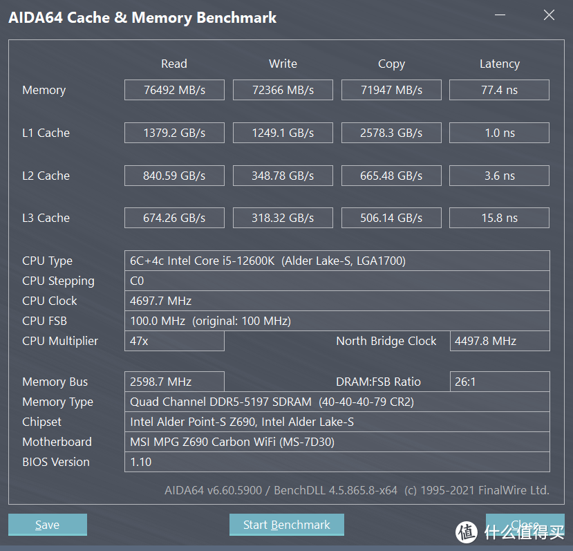 “金条”来咯！KINGSTON FURY BEAST DDR5 16GBx2内存简测试