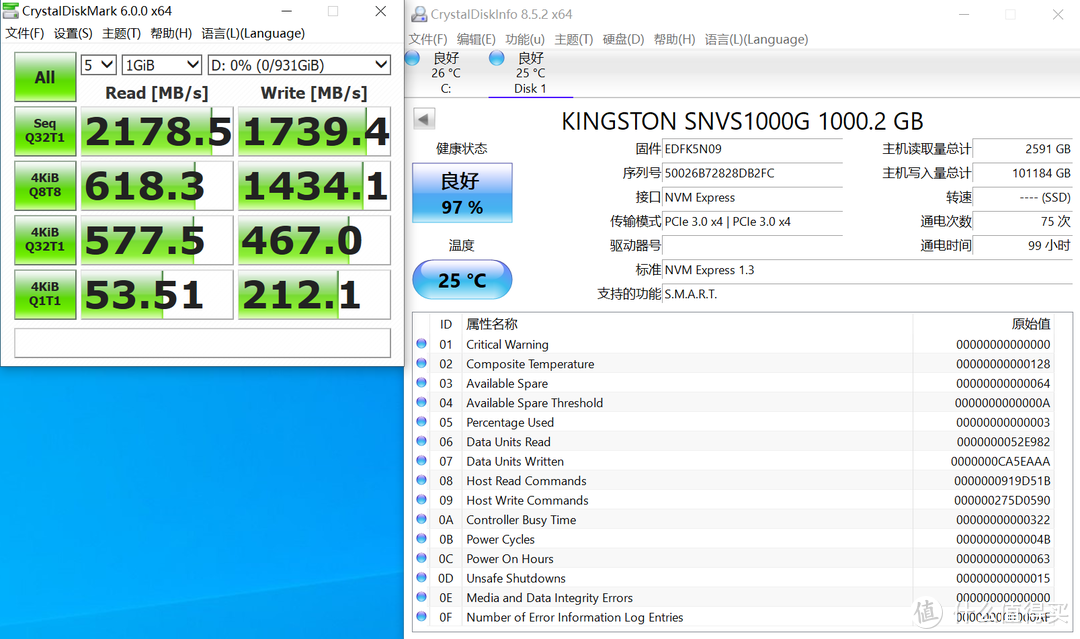 从120T写入到150T，QLC的NV1健康度只下降了1%？？？