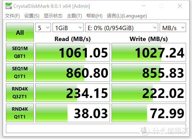 我的小硬盘笔记本得救了，加持一块小固态，读取超3000MB/S，爽了