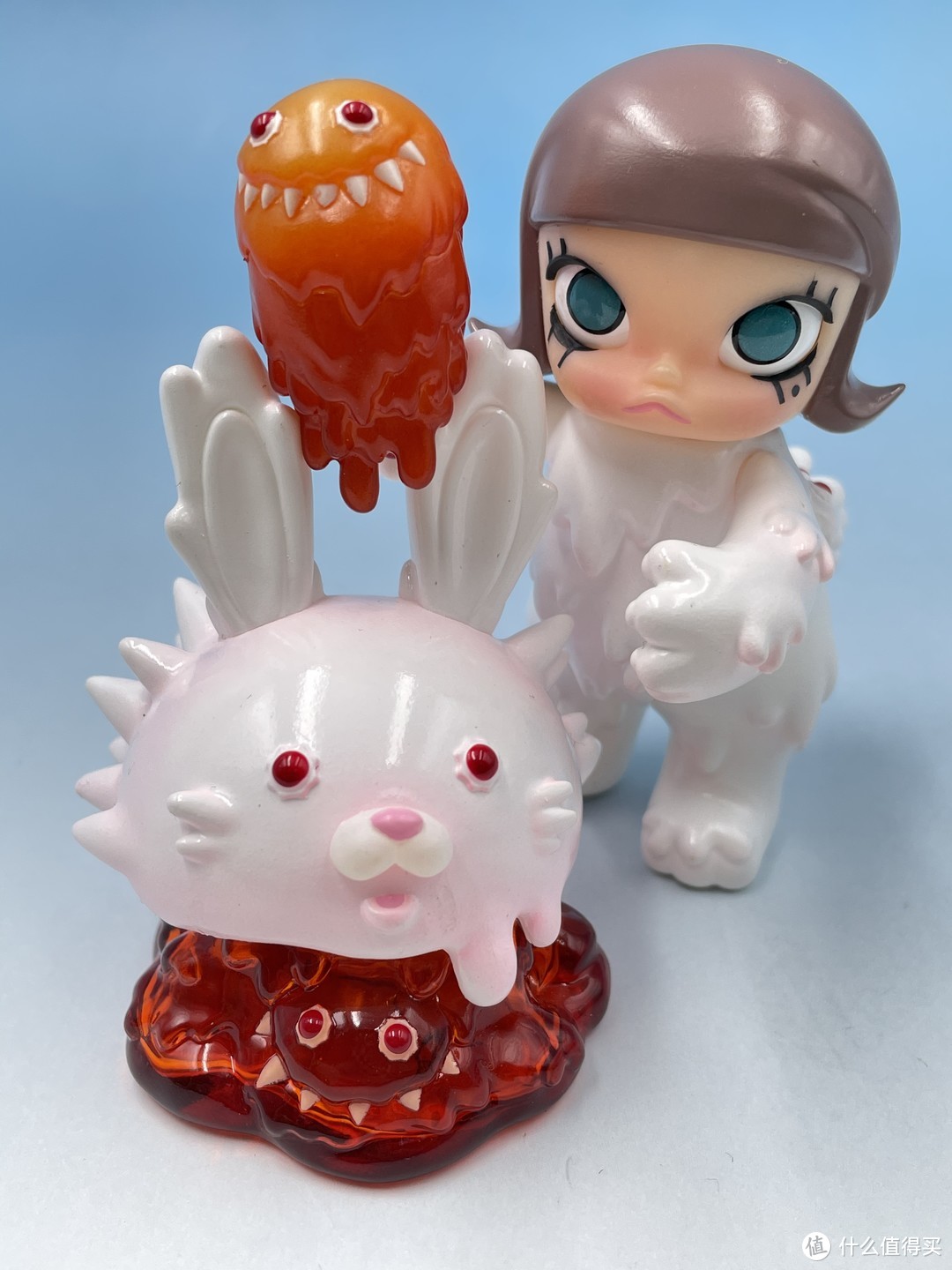 POP MART 泡泡玛特 MOLLY & INSTINCTOY 大久保联名娃娃装侵蚀盲盒开箱把玩