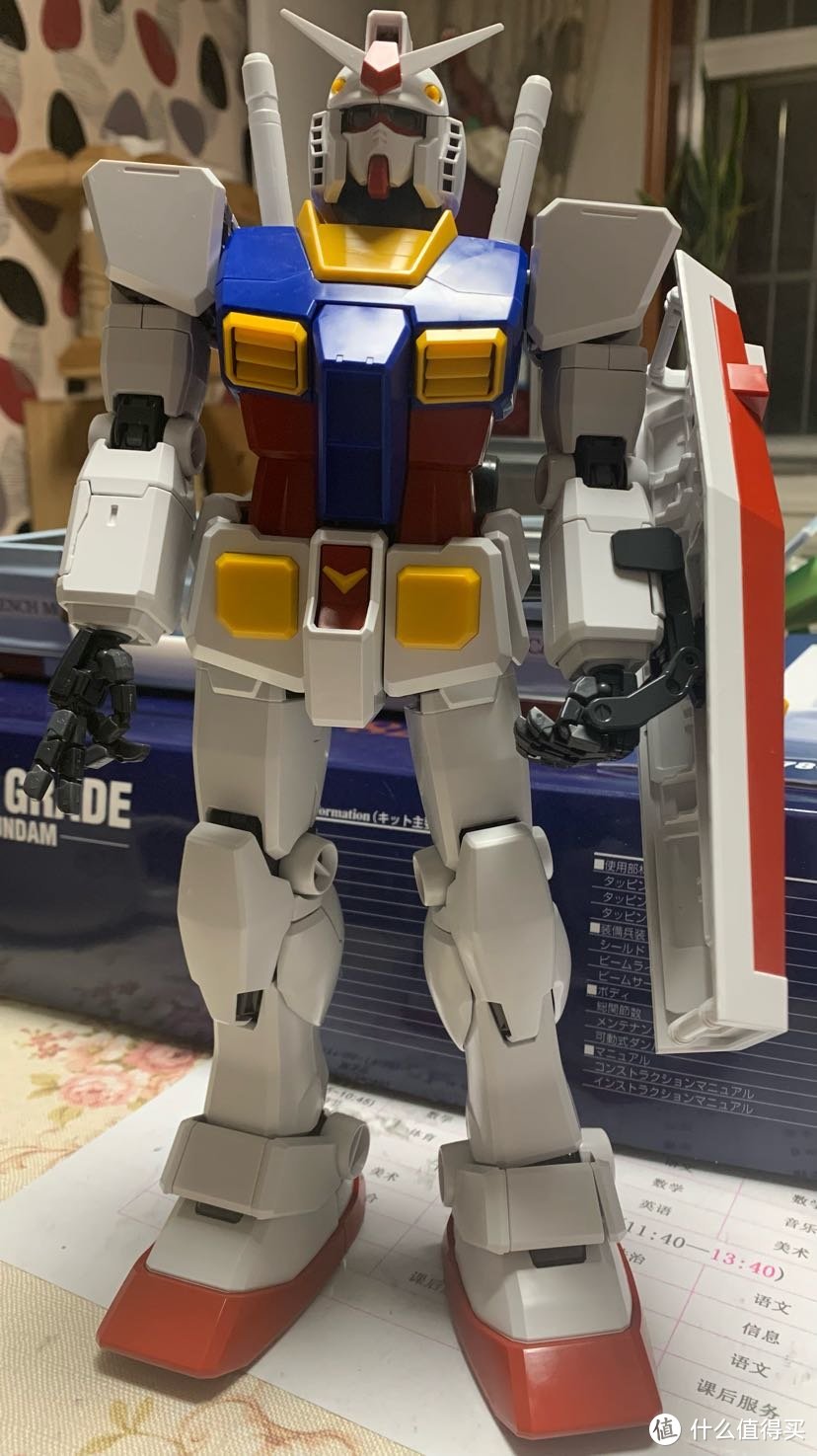 时代的印记 万代PG1.0 RX-78-2元祖高达