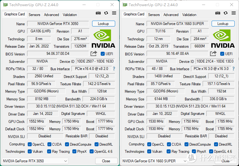 AX电竞叛客 RTX 3050 X2W开箱对比GTX 1660S，超频还能提升10%！