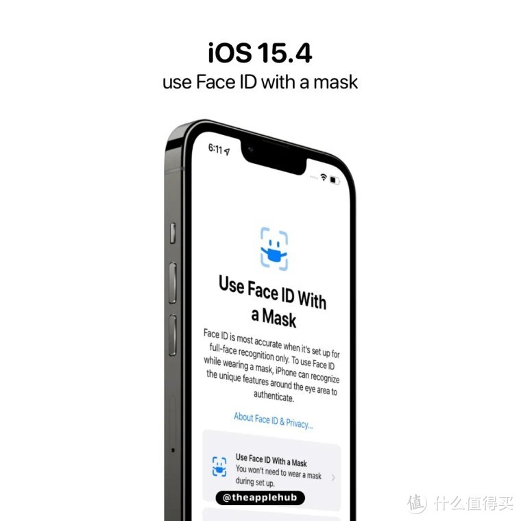 新版iOS支持戴口罩解锁？却只有iPhone12/13可用！