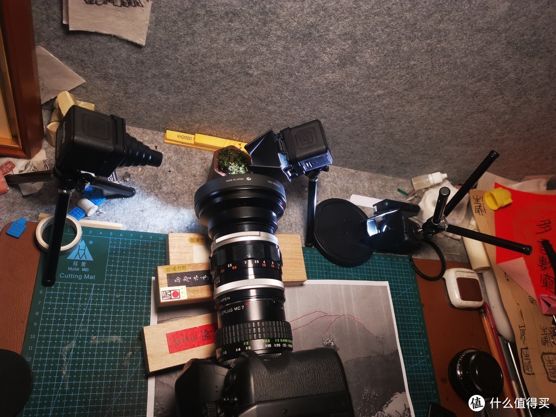 如何自组一套显微级微距镜及斯莫格微观摄影灯开箱