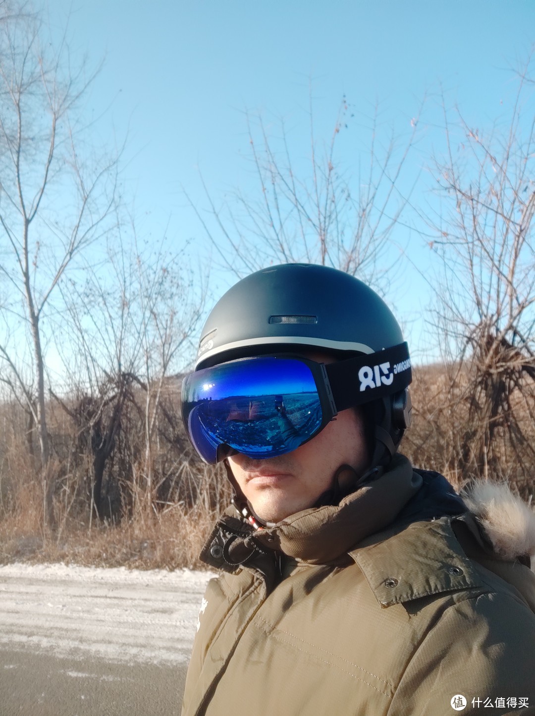 双层防雾球面磁吸——318滑雪镜