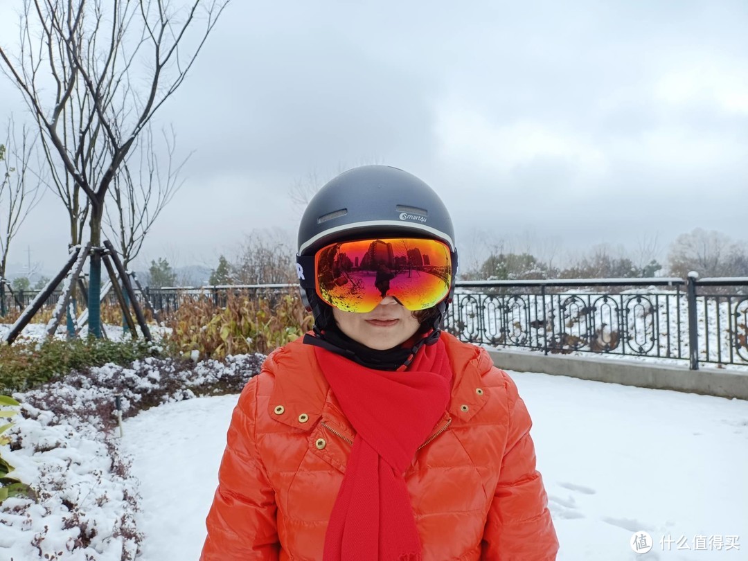 好而易用——318双层防雾球面磁吸滑雪镜