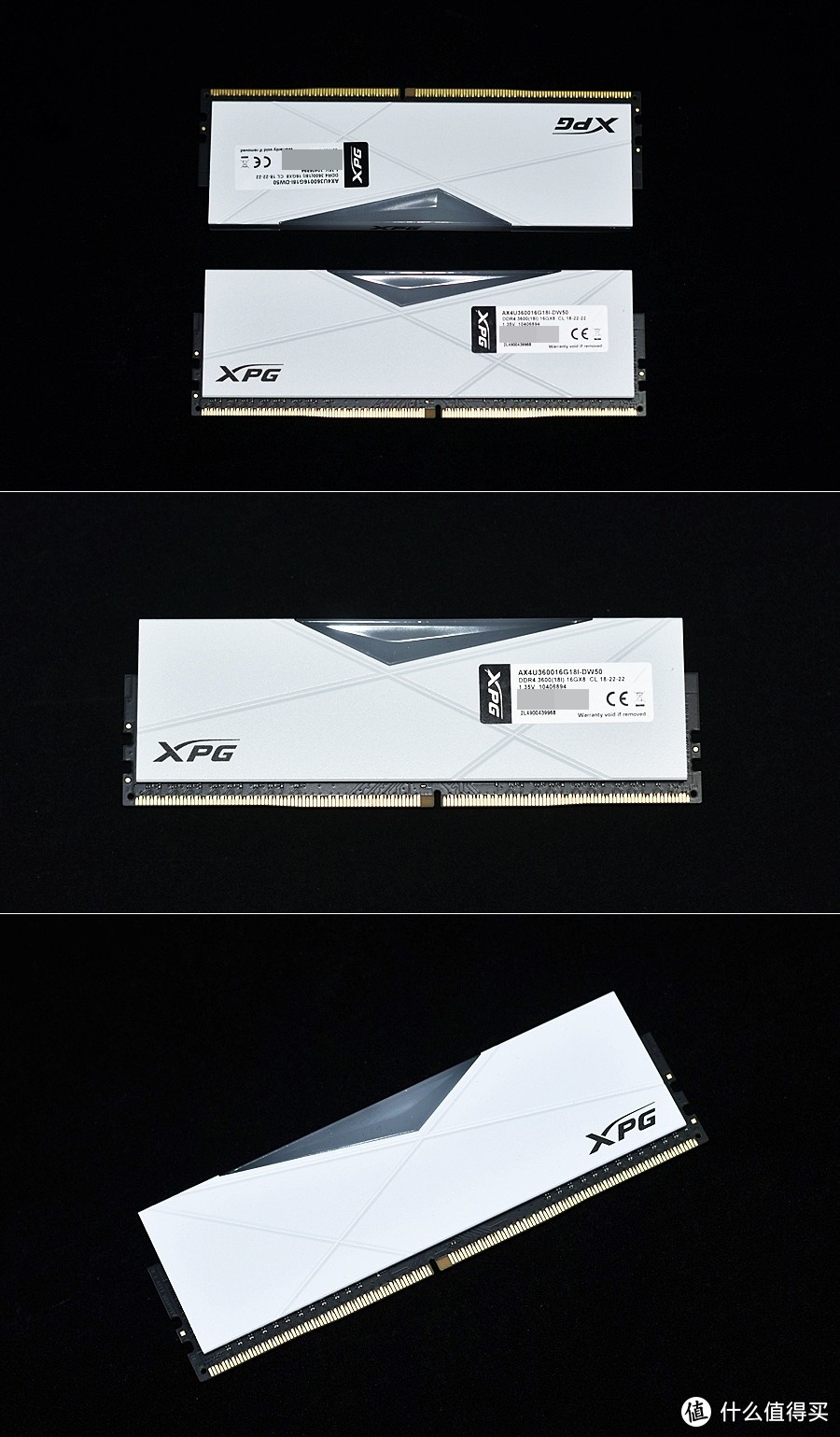 XPG 龙耀D50 3600MHz 釉白电竞RGB台式机内存 体验分享 