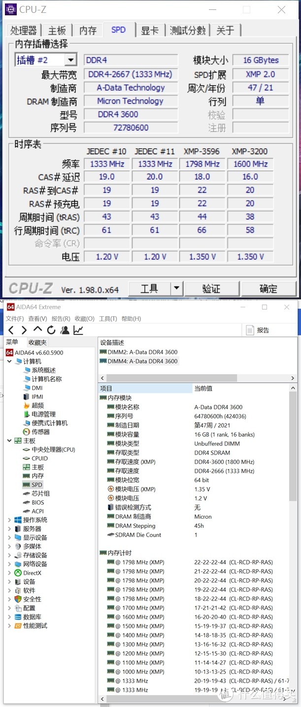 XPG 龙耀D50 3600MHz 釉白电竞RGB台式机内存 体验分享 