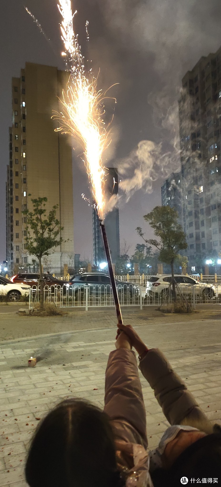 在徐汇区来放烟花春节除夕中秋节在路边放烟花经历体验上海放烟花的好