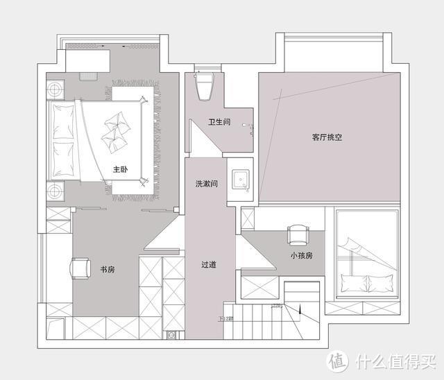 长沙夫妻96㎡的loft公寓，选择装修美式轻奢，效果不仅温馨还惊艳