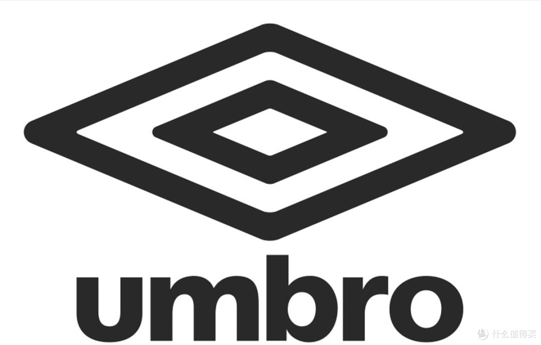 合并成 umbro一词,后再配以钻石双菱形图案成为今日umbro的注册商标