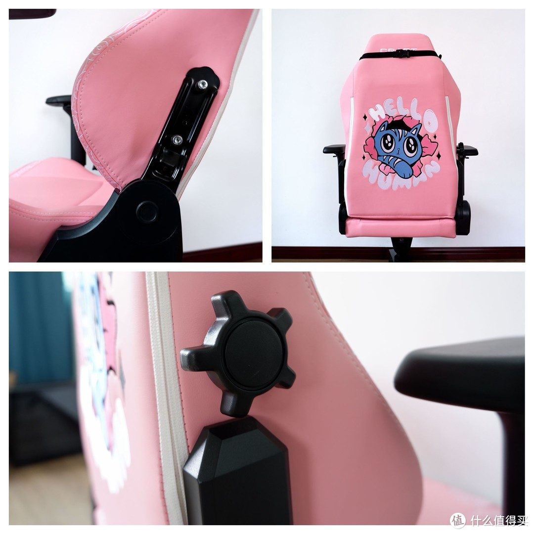 游戏房与情侣座-迪锐克斯Craft粉色电竞椅开箱