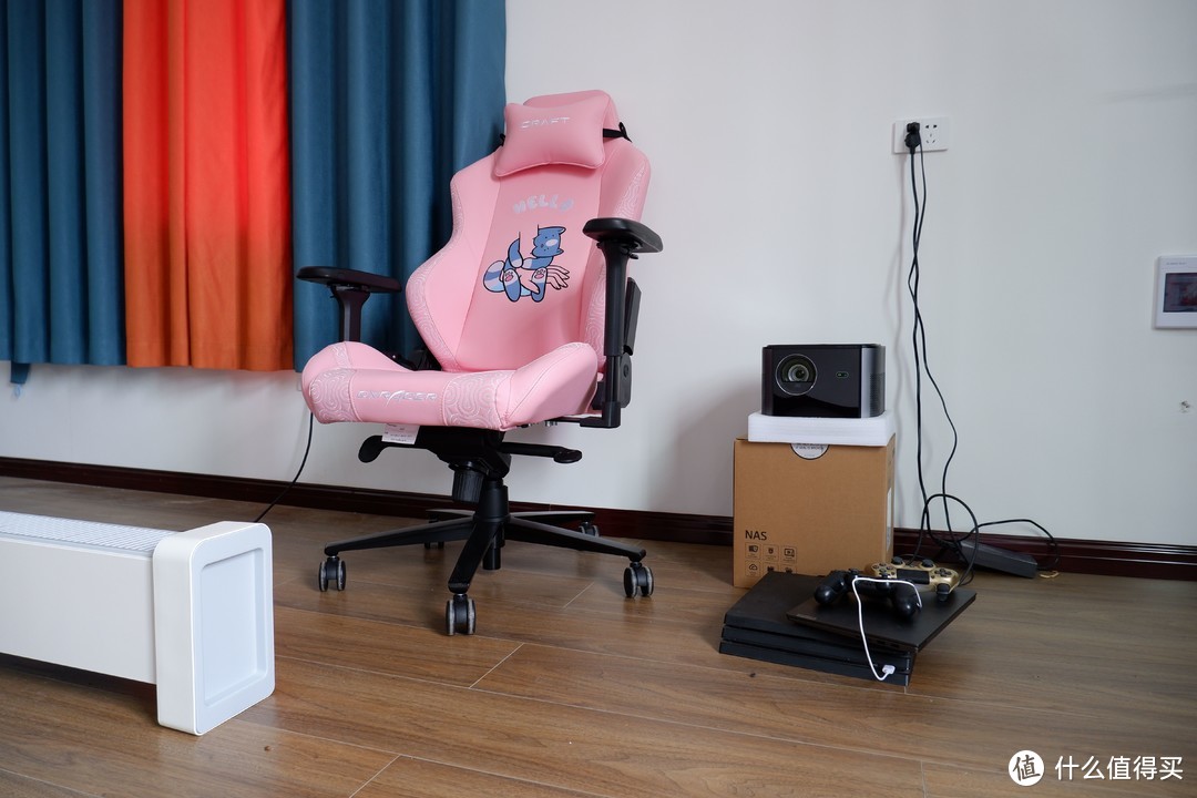 游戏房与情侣座-迪锐克斯Craft粉色电竞椅开箱