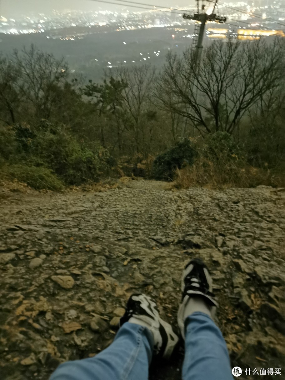 记录南京紫金山野路夜爬