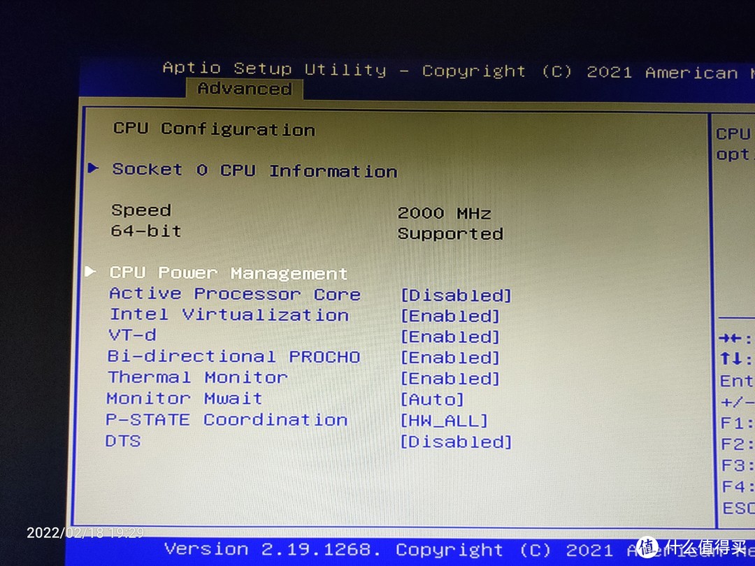 CPU电源管理